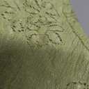 CIDER Going Out Tops for Women Y2K Tie Front Asymmetrical Ruffle Hem Lace Spaghetti Strap Cowgirl Crop Tops, Size L