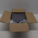 6 Layers Car Cover Waterproof All Weather for Automobiles, Size A3 with Zipper Cotton Fit for Toyota Camry, Honda Accord, Ford Mustang, Chevy Camaro/Malibu,Kia Optima/K5 (187-198 inch) (Black)