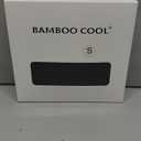 BAMBOO COOL Shelf-Bra Lingerie Camisole for Women Basic Tank with Adjustable Strap Soft Undershirt (Small, Black)