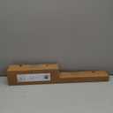 Ivilon Drapery Treatment Window Curtain Rod - Square Design 1 1/8 Rod. 28 to 48 Inch. Satin Nickel