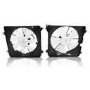 Pack of 2 Radiator Cooling Fan Assembly Compatible with Accord 2013-2017 w/Blade Motor & Shroud Replace # 386155A2A01 190155A2A01 601420