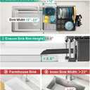 GSlife Expandable Dish Drying Rack for Kitchen Counter, Large Capacity 2-in-1 Rust Resistant Dish Drainer with Swivel Spout and Pull Out Over Sink Extension, 16.7" W x 12.6"-22.4" L, Black