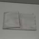 Small Square Grey Tablecloth 36 x 36 Inch Polyester Fabric Washable Table Cover Decorative Wrinkle Resistant Solid Color Table Cloth for Dining Party Wedding Camping