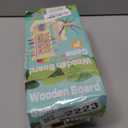 Montessori Toys for 3 Year Old Fine Motor Skills Toys for 5 Year Old Wooden Board Game - Educational Toys with Colorful Sticks, Dice & Stones, Family Game Gifts for Age 4 5 6 7 8 Boys Girls