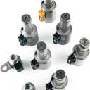 TF60SN 09G Transmission Solenoid Kit Filter Gasket Kit for 2005-2010 Jetta 2.5L, Fits for 2006-2017 Beetle 2.5L, Replace OE TF60SN 09G 09G321370 09G325429A