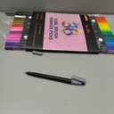 Dual Markers Brush Pens Stocking Stuffers, 36 Art Markers Christmas Gifts for Teens, Double Tip Colored Pen for Adult Coloring Books Art Suppliers