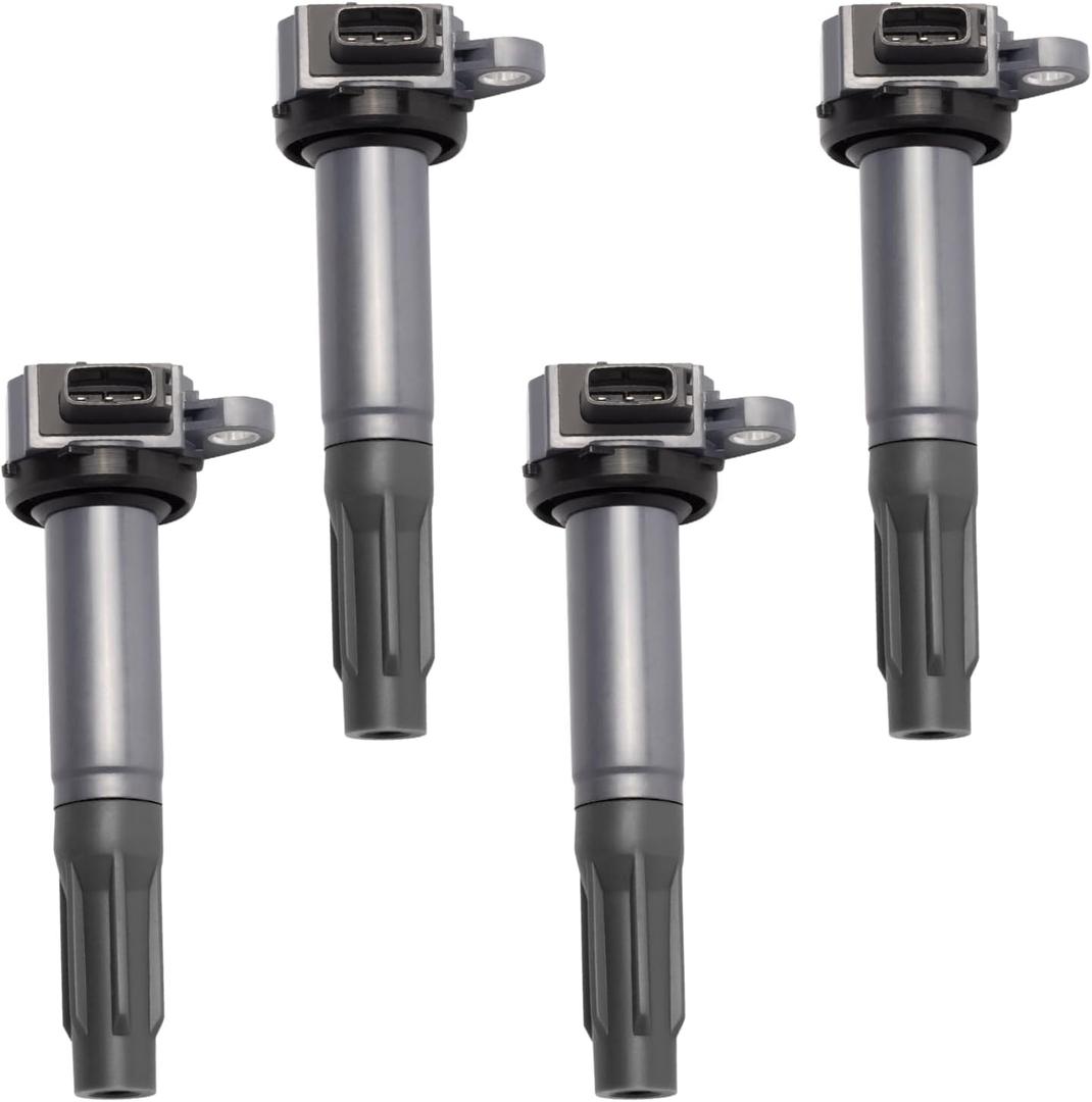 Motorevo 4PCS Ignition Coil Pack Compatible with Subaru Legacy 2010-2012 2.5L, Outback 2010-2012 2.5L, Replace UF668, UF-668, 22433AA620, 22433AA621, 22433AA62A