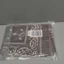 Suhine 12 Pcs Bandanas Bulk for Women Men 22 x 22 Inch Paisley Headband Cowboy Handkerchief Summer Beach Party Costume (Coffee)