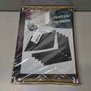 Letter Size Colored File Folders-25 Pack,11 Point Paper Stock,Adjustable Tabs,Bulk for Filing Cabinet Black