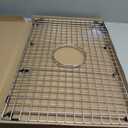 Serene Valley Sink Bottom Grid 22" X 14-1/2", Centered Drain with Corner Radius 3/8", Sink Protector SVH2215C