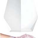 1600W Powerful Hand Dryer, Wall-Mounted Quiet Bathroom Dryer with No-Drill Installation, Compact Automatic Sensor Dryer for Home, Kitchen, Hotel (White)