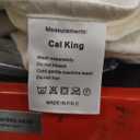 Linen Sheet Set Solid Color -Sheet Set 4PC - Cal King Natural Flax Cotton Blend Soft Breathable Farmhouse Bedding - California King, Linen/Beige