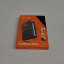 Solo New York Metro Universal Fit Tablet/eReader Booklet, 5.5" to 8.5", Black/Orange