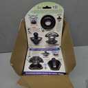 TubShroom Ultra Revolutionary Bath Tub Drain Protector Hair Catcher/Strainer/Snare, Stainless Steel, Stainless Combo