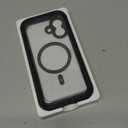 Miracase for iPhone 17 Case 6.3'', Full-Body Bumper Military Drop Protection Outdoor Phone case with Built-in Glass Screen &Camera Control,Easy Installation,No Gap,Compatible with MagSafe,Black