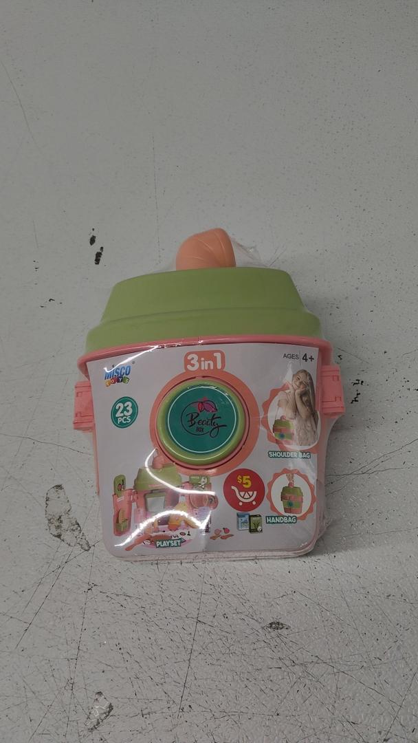 Misco Toys 3in1 Beauty Box 23 Peices