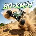 JLBRACINGRC 1/10 Brushless Fast RC Cars for Adults,4WD Monster Truck，Max 50+mph High Speed RC Truck,All Terrain RC Truggy Waterproof Off Road Remote Control Car（No Battery）