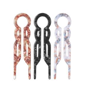 3 x Lialys Hair Pin, 3pcs Long French Elegant Hairpins For Women, Suitable For Medium To Long Hair