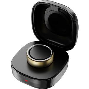 Compatible with Oura Ring Gen 4 Charger,Not for Oura Ring Gen 3, Portable Travel Charging Box for Smart Accessories (Black, Size 9)