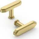 Asidrama 10 Pack Brushed Satin Nickel Kitchen Cabinet Knobs Cabinet Hardware Zinc Knobs for Dresser Drawers (Single Hole)