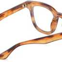 HUIHUIKK Nearsighted Retro Myopia Glasses Everyday Use Mens Womens Distance Glasses
