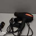 TREZORO Professional Hair Dryer, Ionic Ceramic Tourmaline Technology, 2000W Fast Quiet Drying, with Narrow & Wide Concentrator Nozzles, 3 Heat & 2 Speed Settings, Cool Shot Button, Black (Premium Jet Black)