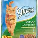 9Lives Indoor Complete Dry Cat Food, 20 lb. Bag (20 Pound (Pack of 1))