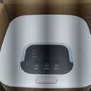 SereneLife Towel Warmer Bucket - Compact 23L Bathroom Towel Heater with Essential Oils Disc Holder, Adjustable Timer, Auto Shut-Off, Power Cord Storage & LED Display, Fits 2 Oversized Towels (White)