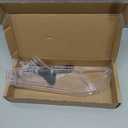 QWORK Table Saw Protective Guard Cover, Anti-Dust Woodworking Safety Shell for 7-12 Inch Table Saws