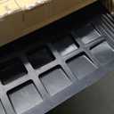Ruedamann 2 Rise Threshold Ramps for Doorways, 2200 Lbs Load Capacity Wider Non-Slip Rubber Threshold Ramp, Portable Wheelchair Ramp for Home Steps, Curbs, Strollers, Power Scooters, Cuttable