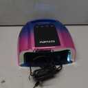 Purtato Professional Rechargeable 96W UV LED Portable Cordless UV Light for Nail Lamp Machine with Removable Stainless Steel Bottom,4 Timer Setting and Smart Sensor Nail Dryer (Gradient Purple)