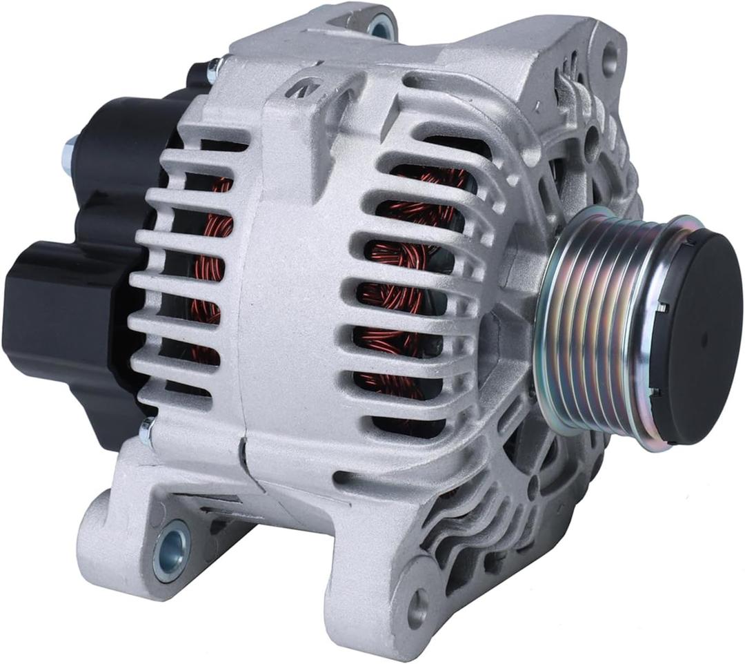 11493N Alternator for 2011-2014 Hyundai Sonata 2.0L 2010-2012 Santa Fe 2.4L,2012-2013 Kia Optima 2.0L,2011-2012 Sorento 2.4L,12V 110Amp,Replace 37300-2G600 TG11C089