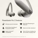 Beats Powerbeats Pro 2 - Wireless Noise Cancelling Workout Earbuds with Secure- Fit Earhooks, Up to 45-Hour Battery with Charging Case, Sweat & Water Resistant, Heart Rate Monitoring - Quick Sand