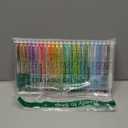 Four Candies 0.7mm Erasable Gel Pens, Make Mistakes Disappear Colored Pens, 24 Colors Retractable Fine Point Erasable Pens for Writing, Drawing, Planner & School Supplies