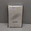 100% Blackout Shield Linen Blackout Curtains for Bedroom 84 Inches Long, Back Tab/Rod Pocket Living Room Drapes, Thermal Insulated Blackout Curtains 2 Panels Set, 50" W x 84" L, Cream