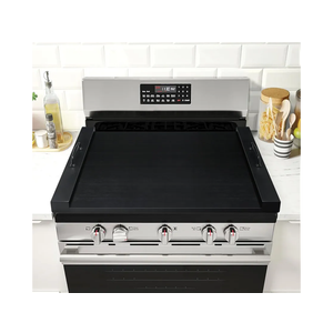 Noodle Board Stove Cover with Handles, Multiple Stove Top Cover Board for Electric/Gas Stove Top(Black), GSC-2212