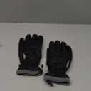 Rivmount Winter Waterproof Ski Snow Warm Gloves for Women Men, Windproof Cold Weather Thermal with Touchscreen Fingers, for Running Driving Cycling Hiking Biking Outdoor Sports Daily Work (Small, Black)