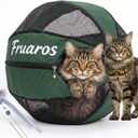 Outdoor Cat Exercise Ball, Breathable Interactive Rolling Toy for Indoor & Outdoor Play, Durable Lightweight Cat Play Ball for Exercise & Enrichment