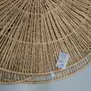 CHI AN HOME Wicker 23 Inch Jute Wall Decor Baskets, Set of 6 Extra Large Woven Jute Wall Plates, 23", 21", 15", 13", 12, 10", Decorative Baskets for Wall Arts, Wall Hanging for Bedroom, Living Room, Office