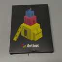 Antbox Case for iPad mini 7 A17 Pro, iPad mini 7th/6th Generation Case (2024/2021) with Pencil Holder Vegan Leather Smart Cover with Auto Sleep/Wake Stand Function (Blue)