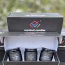 2 x 3 Pack Candles for Home Scented, Gift Sets Women, Bulk Gift for Women, Birthday Gifts for Girl, Luxury Candles Present Man, Gifts Under 25, Odor Eliminating, Small Box for Woman, Stress Relief, Aroma