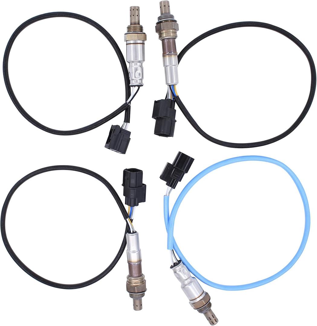 NewYall 4pcs 3.5L Upstream and Downstream O2 Oxygen Sensor for Acura MDX RLX TLX Honda Pilot Accord Ridgeline Crosstour 2013-2020