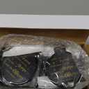 Wenqik 64 Pcs Black Inspirational Mini Compact Mirrors for Purse Women Small Gifts Bulk, Round Makeup Folding Hand Mirrors, Client Guest Gift, Women History Month Party Favor for Bridal Wedding