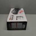 95KPa Vacuum Sealer Machine for food,Full Automatic with Double 12mm Heat Seal, 10in 1 Modes, Built in Cutter & Bag Storage, Includes 1 Roll and 10pcs Pre cut Bags