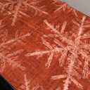 Lahome Christmas Rugs Indoor Kitchen Rug, 2x3 Red Christmas Snowflake Door Mat Washable Non Slip Entryway Rugs, Soft Small Rug Holiday Decor Carpet for Entry Bathroom Bedroom(2x3ft,Red)