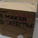 Nugget Ice Maker Countertop, 35lbs/24H Sonic & Chewable Pellet Ice, Portable Crushed Ice Machine, Self-Cleaning Anti-Scale System, 10 Cleaning Packets, Quiet Operation, Stainless Steel (Black)