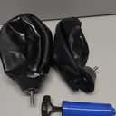2 Boxing Speed Ball Universal 8mm Screw Replaceable Spare Sandbag with Ball Pump for Dynamic and Enduring Training SessionsBlack