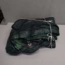 70% 6.5 ft X 6 ft Green Shade Cloth Taped Edge with Grommets for Outdoor Plant Cover Patio Tomatoes Barn Kennel Greenhouse