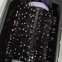 Belleza 2-in-1 Thermal Blowout Brush for Short, Long & All Hair Types | Hair Dryer & Volumizer Hot Air Styling Tool with 360 Ionic Barrel | Frizz-Free, Salon Results (Purple 2")