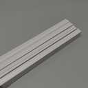 Delamu 56.7in Cord Hider, Cord Covers for Mini Wire on Wall, Paintable Cable Hider Wire Covers for Cords, Self-Adhesive Cable Cover Management, Easy Set-up Wires Hiders for TV, W0.55 H0.4in, White